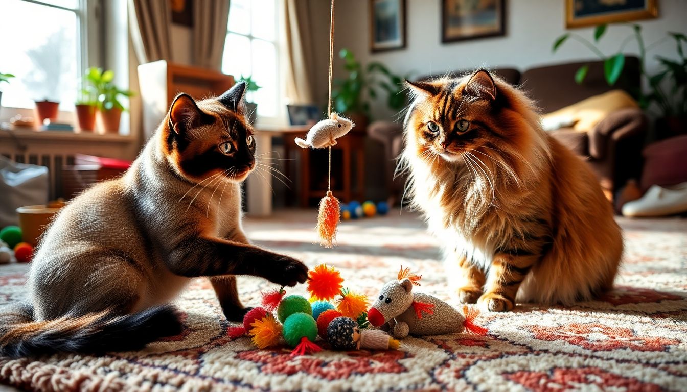 Sharing Toys with Cats: A Guide...